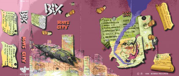 "Rats City" viršelis. Asmeninio archyvo nuotr.