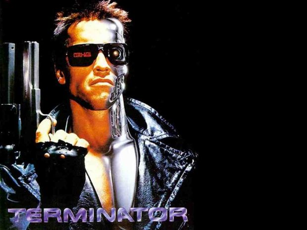 Terminatorius (kitaip - T-800, T-850, T-101). Pirmasis filmas apie jį pasirodė 1984 metais. http://christopherstarr.wordpress.com nuotr.