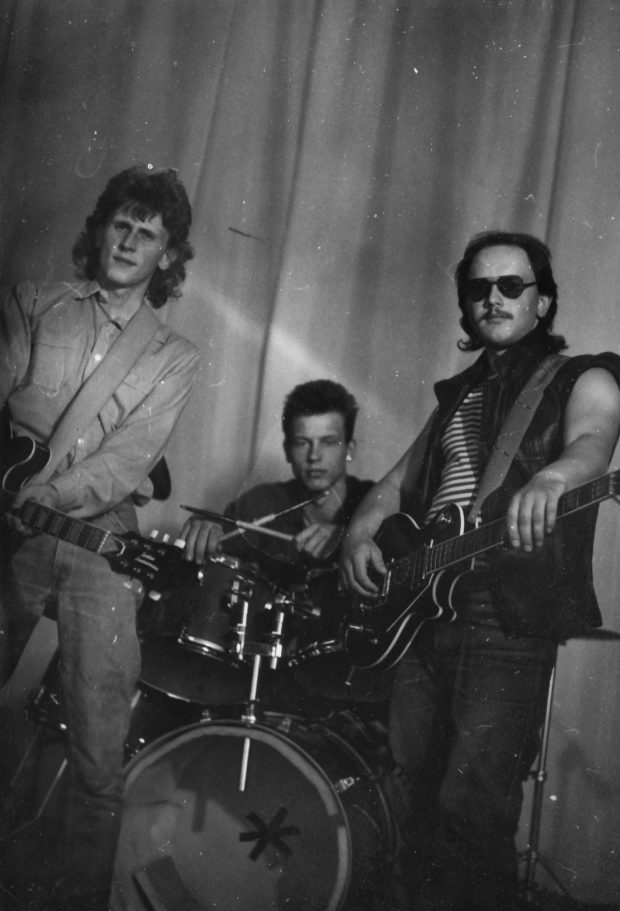Grupė „Siela“, 1990 m. (grupės archyvo nuotr.).