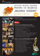 Lietuvos muzikų sąjungos kompaktinių plokštelių kolekcija „Muzika visiems“ Vilniaus knygų mugėje