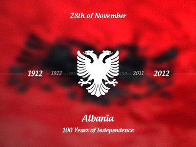 Albanijos nepriklausomybei – 100 metų!