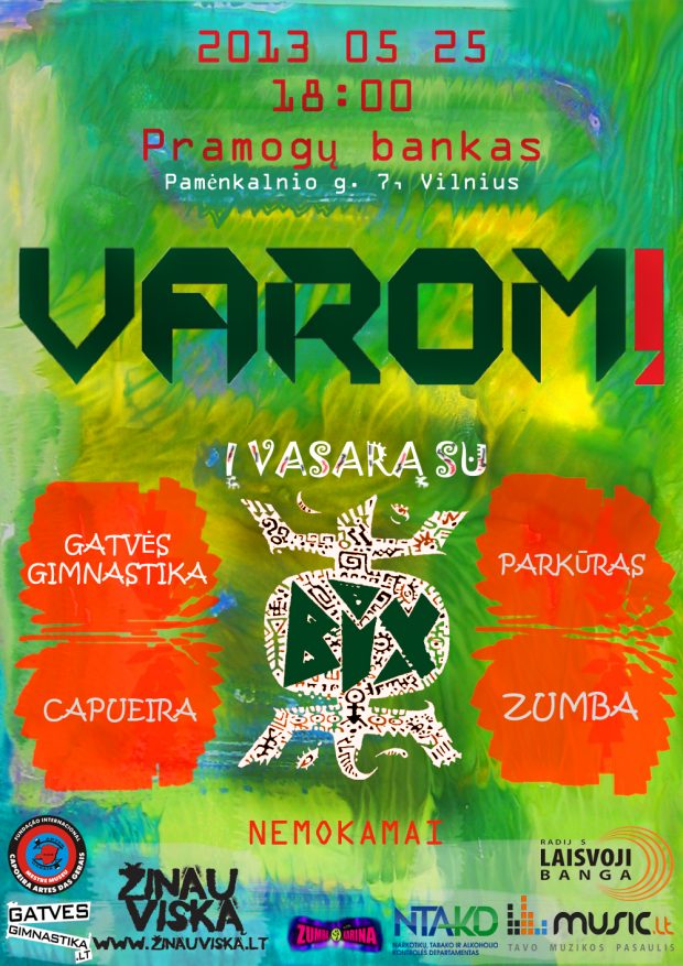 VAROM! į vasarą su BIX!