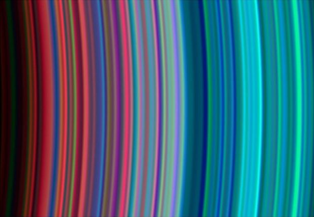 Saturno žiedai. NASA nuotr.
