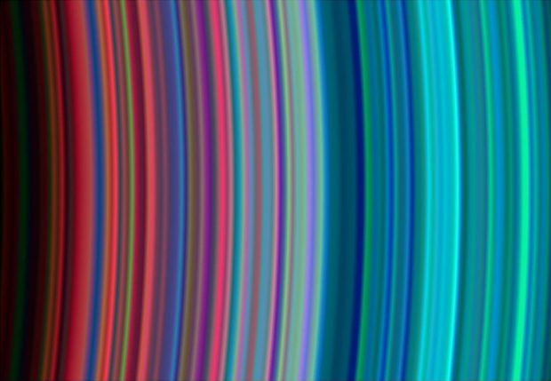Saturno žiedai. NASA nuotr.