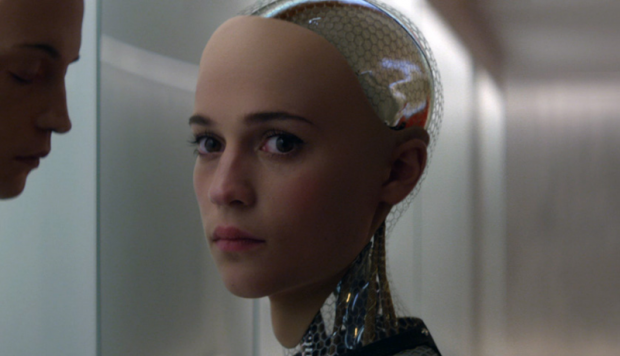 Alicia Vikander as 'Ava' in Ex Machina