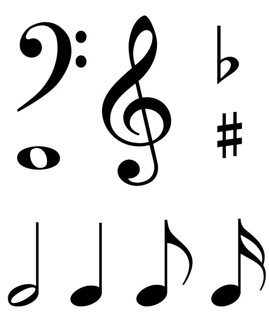 https://hubpages.com/art/free-clip-art-music-notes-symbols nuotr.