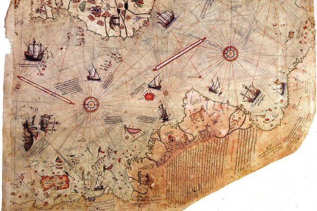 Piri Reiso Antarktida. Wikimedia.