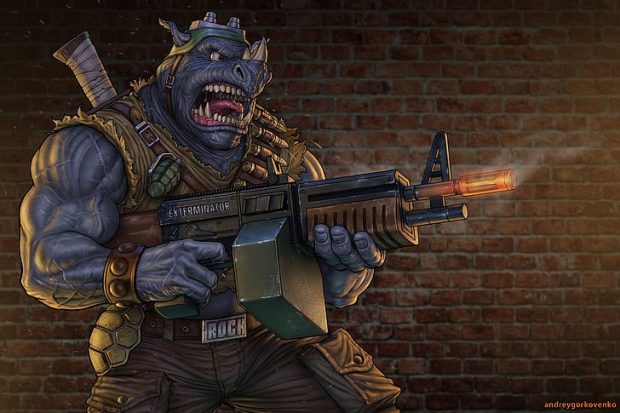 https://www.wallpaperflare.com/teenage-mutant-ninja-turtles-machine-gun-rocksteady-tmnt-wallpaper-giado