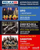 Artėja metalinis vasaris ir kovas: MICHAEL ANGELO BATIO, UFO, BLACK LABEL SOCIETY ir SABATON (video)