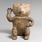 Seated figure, 13-15th century, Metropolitan Museum of Art, NYC.