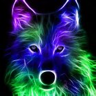 https://wallpaperaccess.com/neon-animals